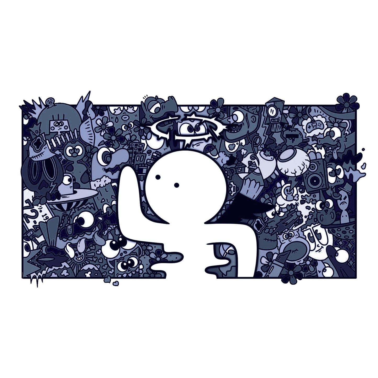 kobashiri。x T.D. Sweat / Navy