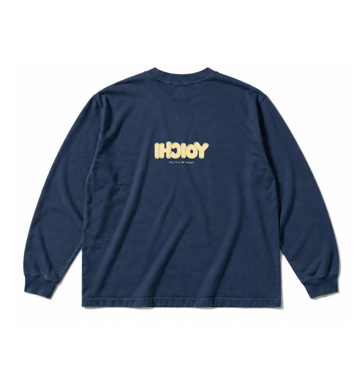 YOICHI LOGO Long-Tee / Vintage Navy