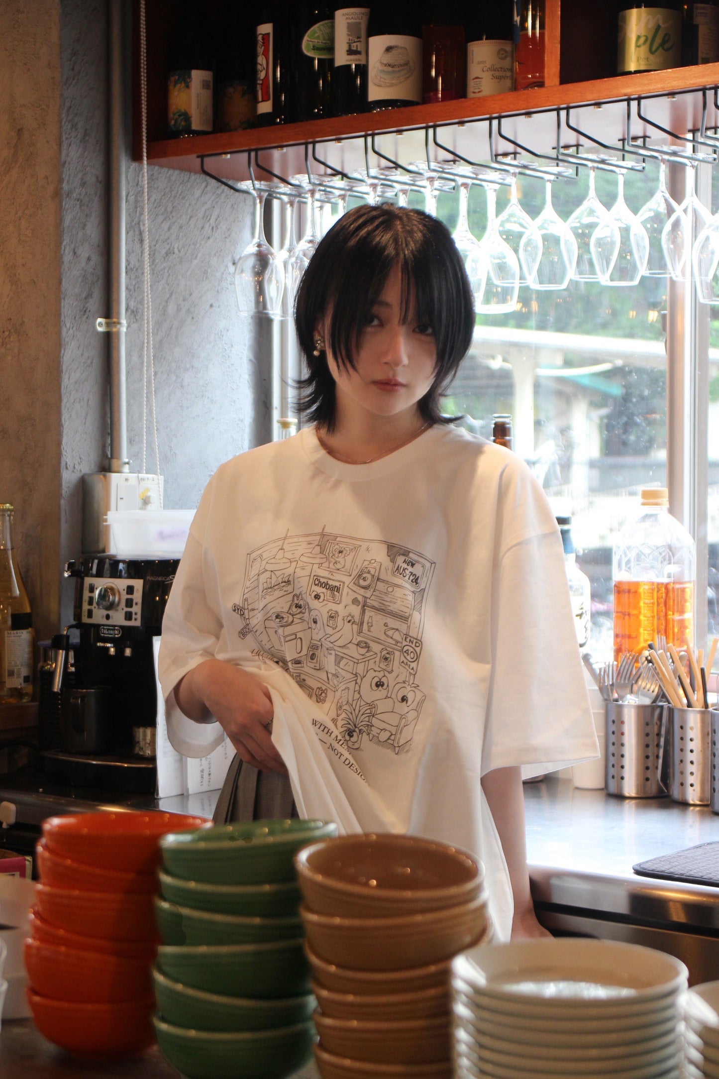 MADE BY DAYS Tee - Kobashiri。x T.D. / White