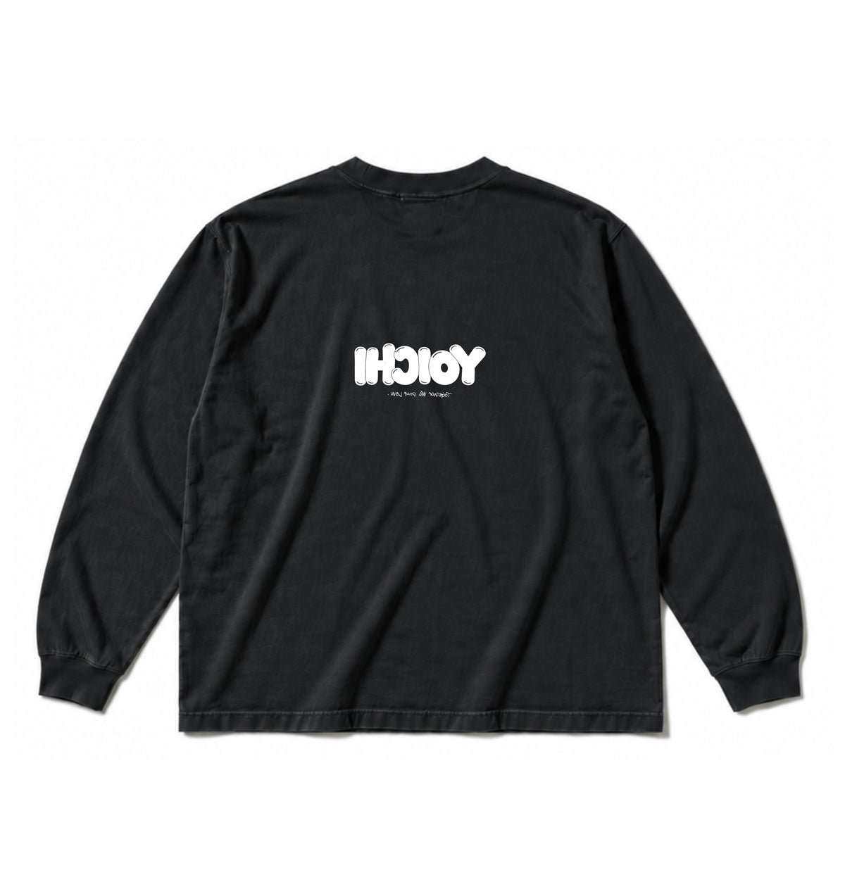 YOICHI LOGO Long-Tee / Vintage Black