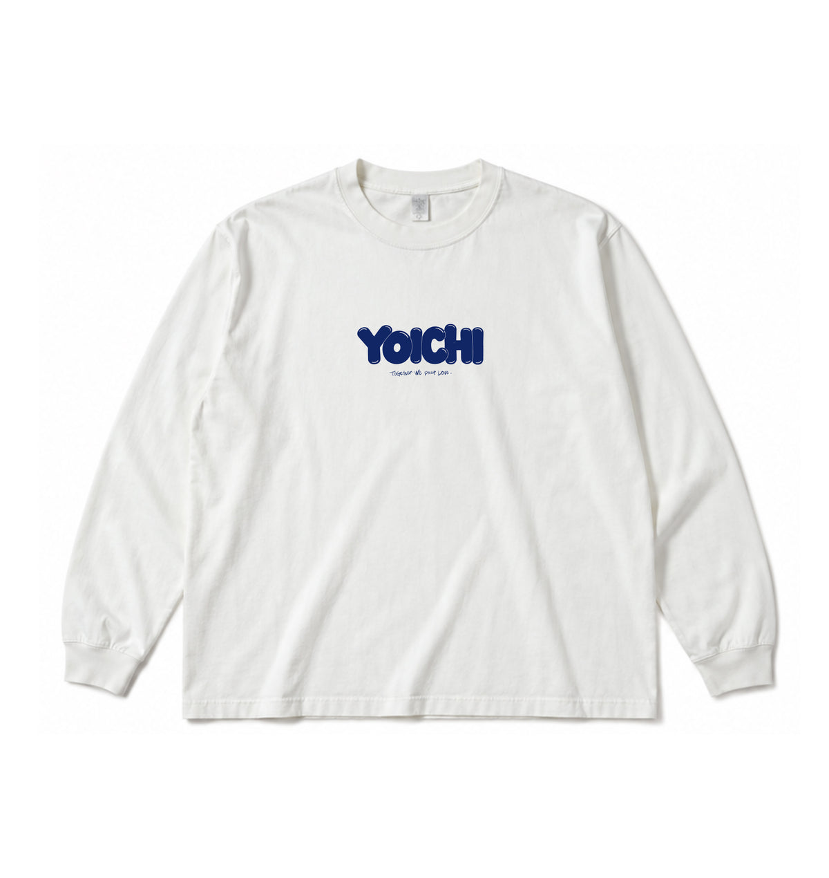 YOICHI LOGO Long-Tee / Vintage White