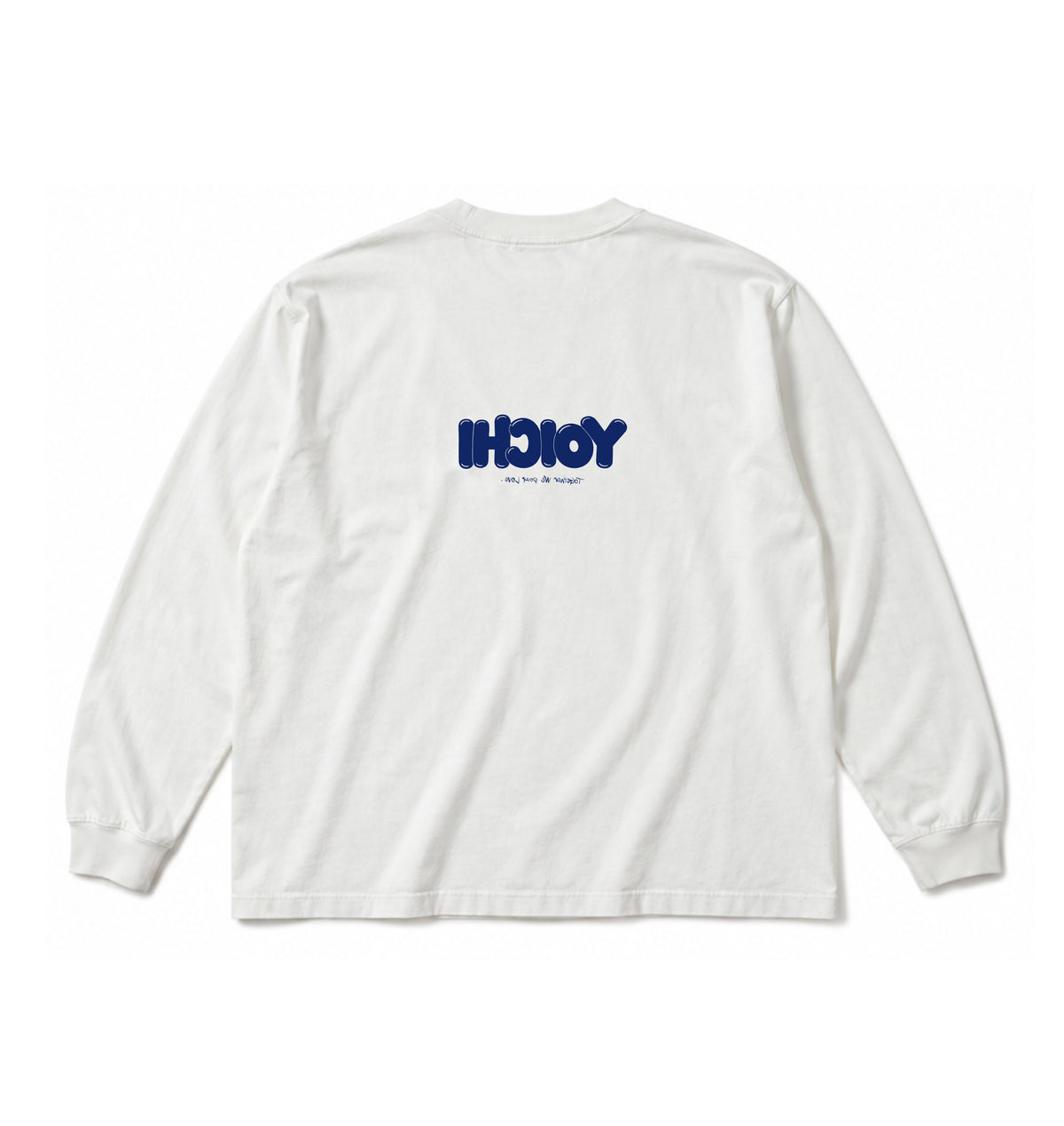 YOICHI LOGO Long-Tee / Vintage White