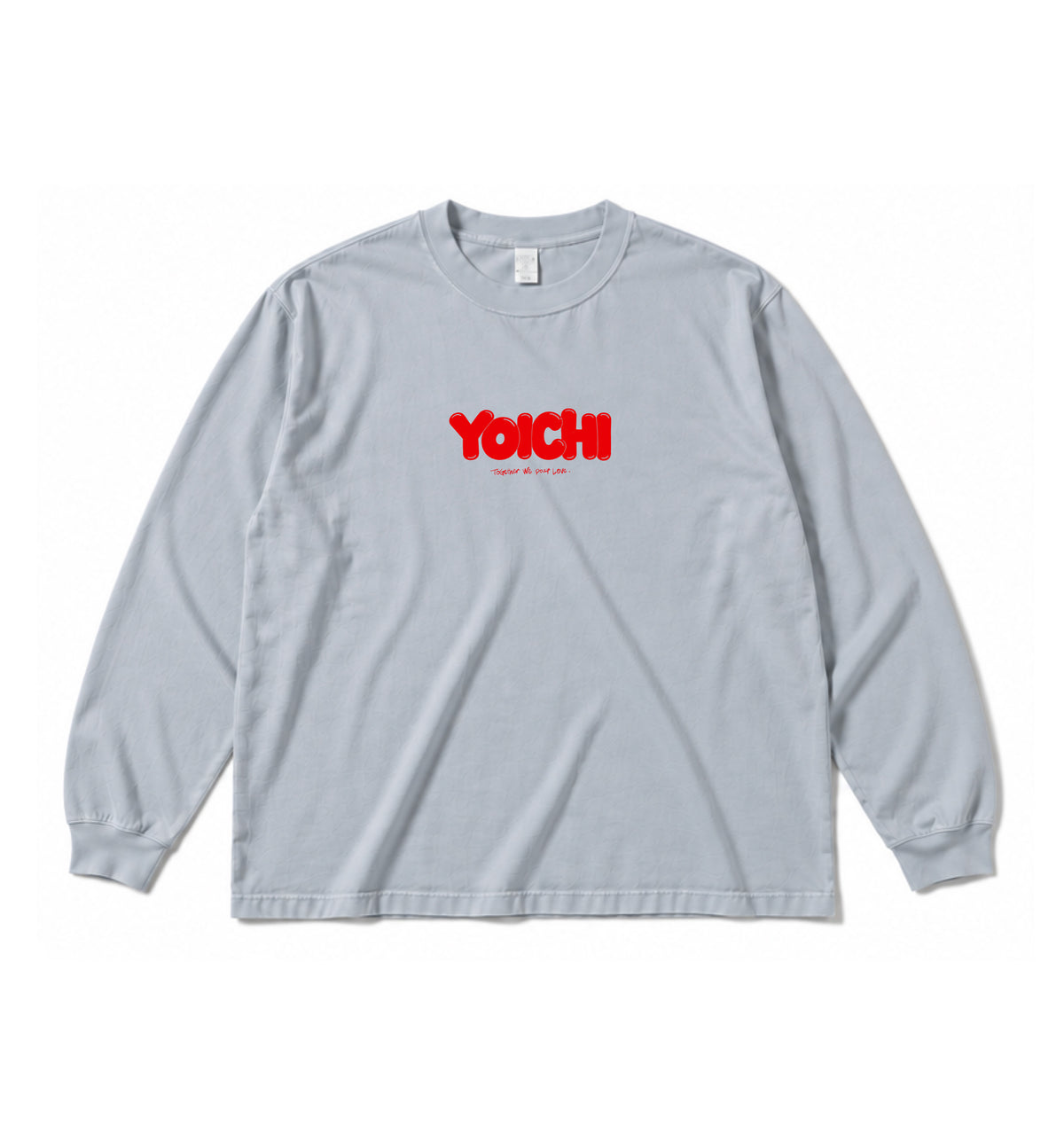 YOICHI LOGO Long-Tee / Ice Grey