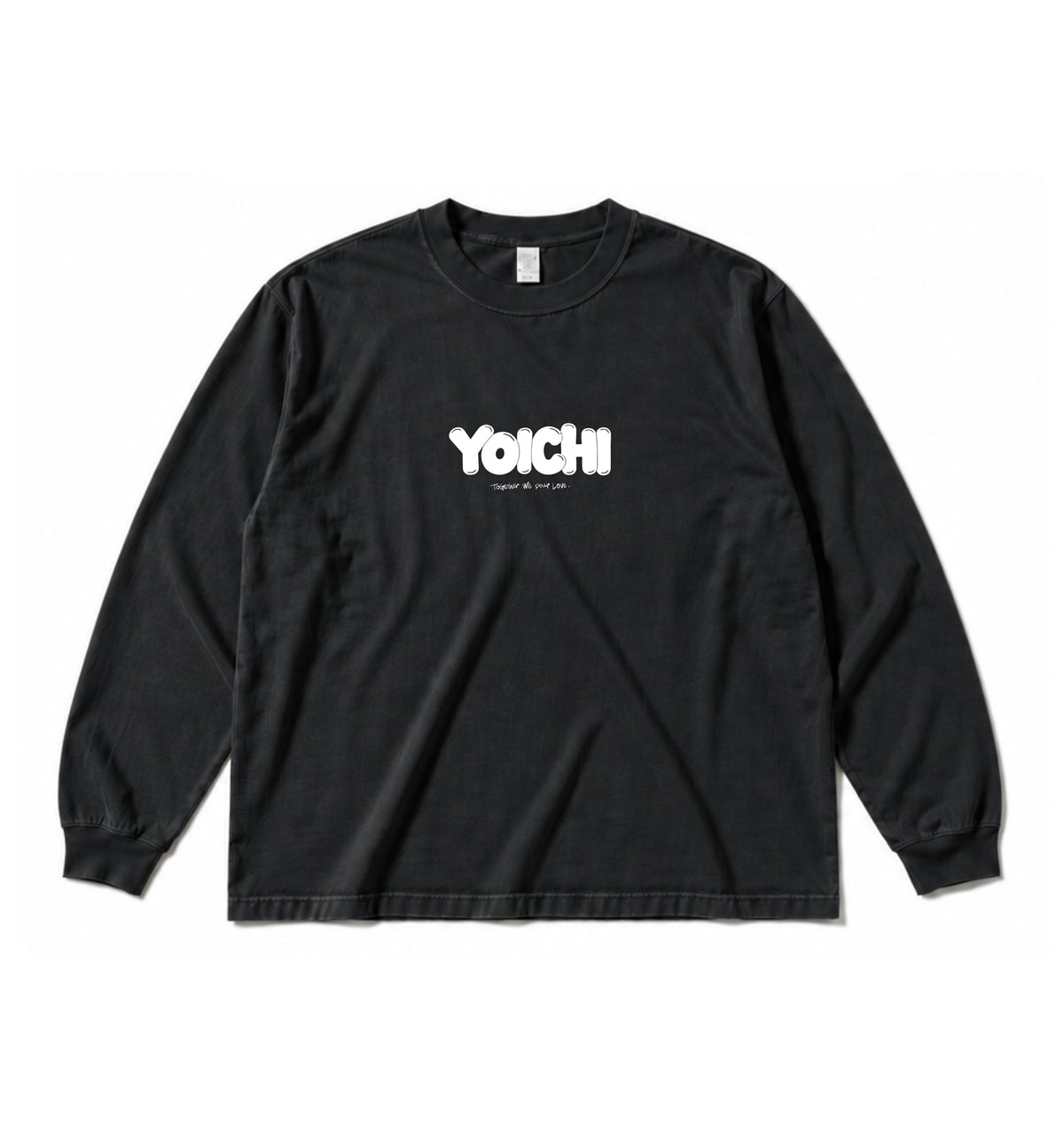 YOICHI LOGO Long-Tee / Vintage Black