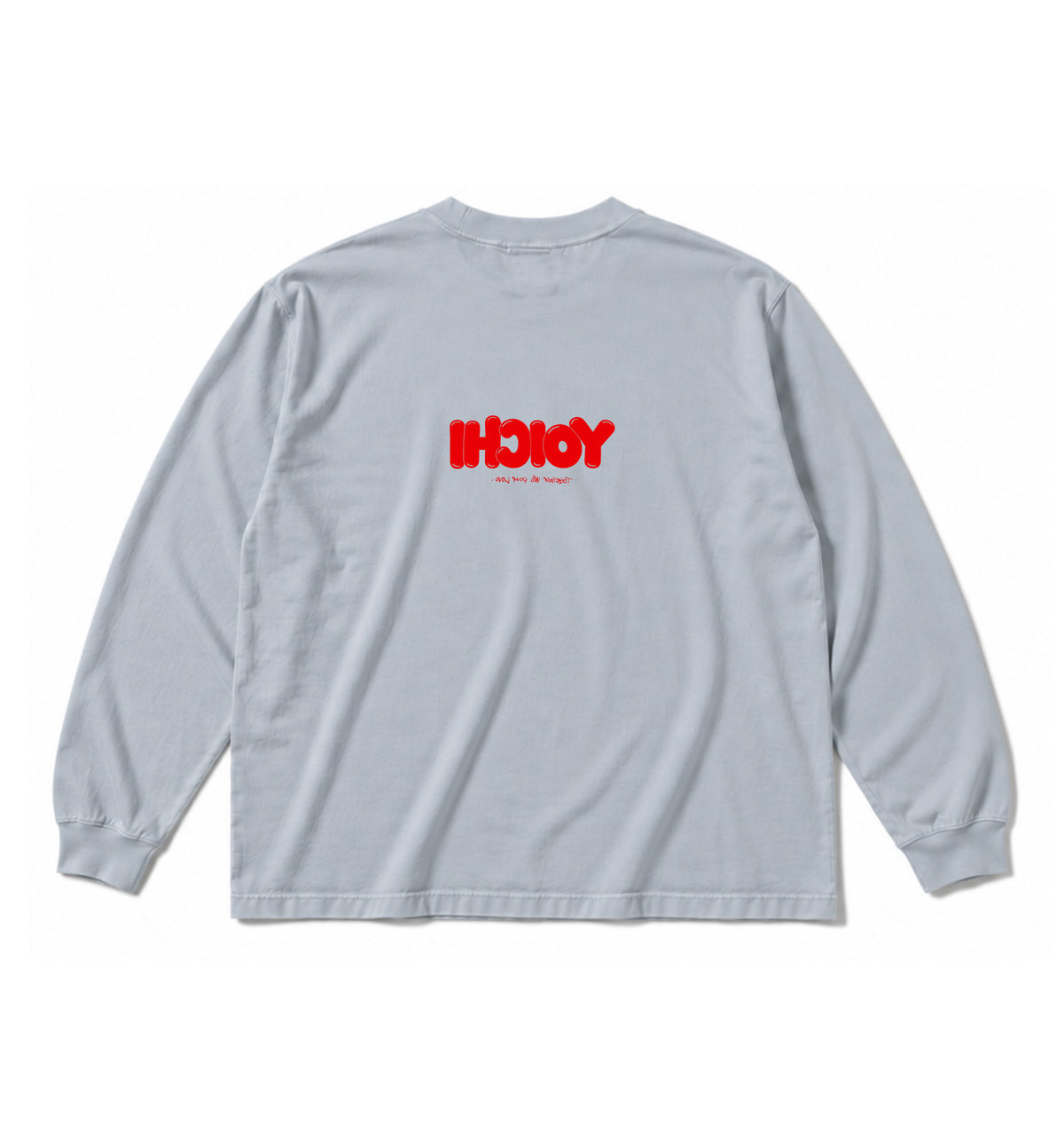 YOICHI LOGO Long-Tee / Ice Grey